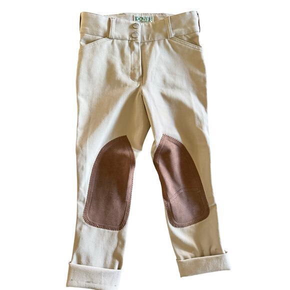 Dover Saddlery Riding Pants Breeches Girls size 6 Equestrian - Picture 1 of 6